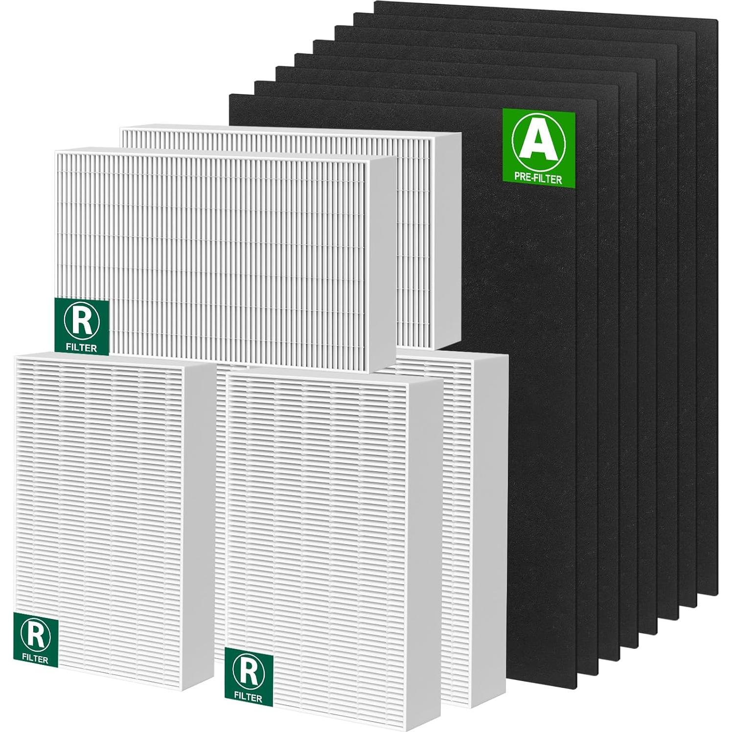 Filtro HEPA HPA300 LANTINY para Purificadores Honeywell 6+8