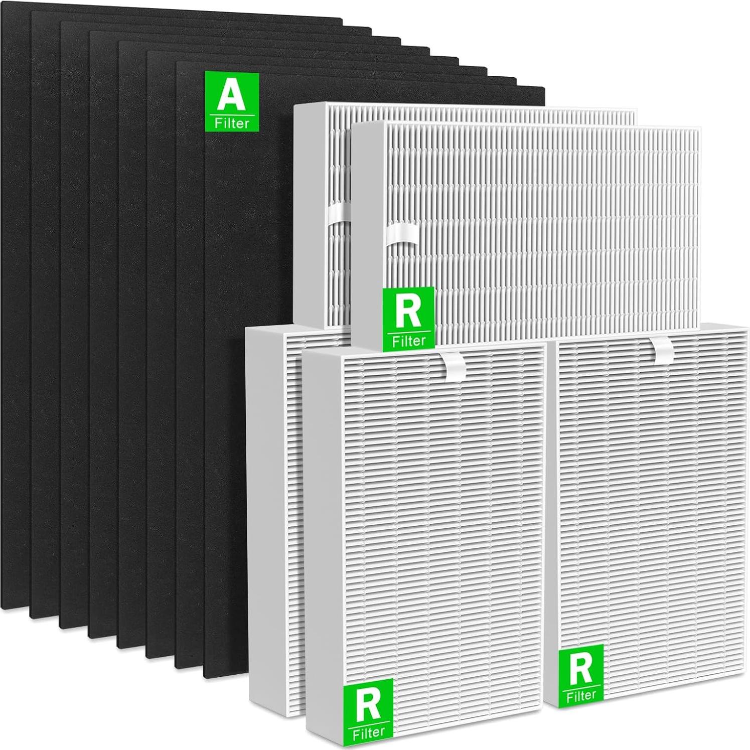 Filtro HEPA HPA300 LANTINY para Purificadores Honeywell 6+8