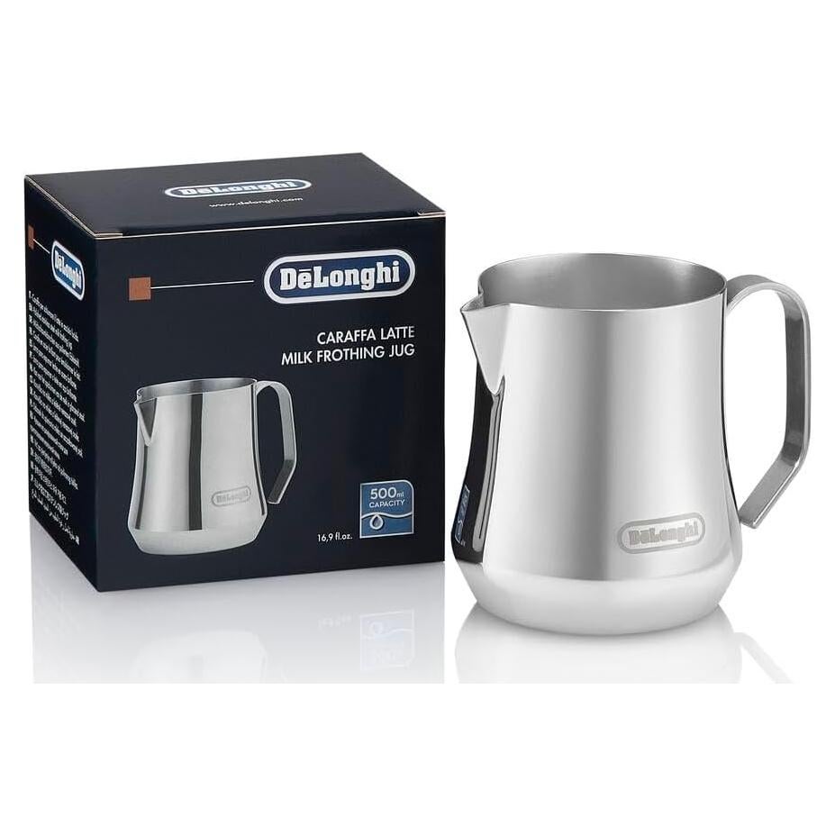 Jarra de Espuma de Leche De'Longhi DLSC069 Acero Inoxidable 500 ml