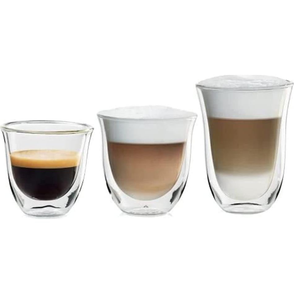 Set de 6 Vasos Térmicos Doble Pared De'Longhi + Filtro de Agua