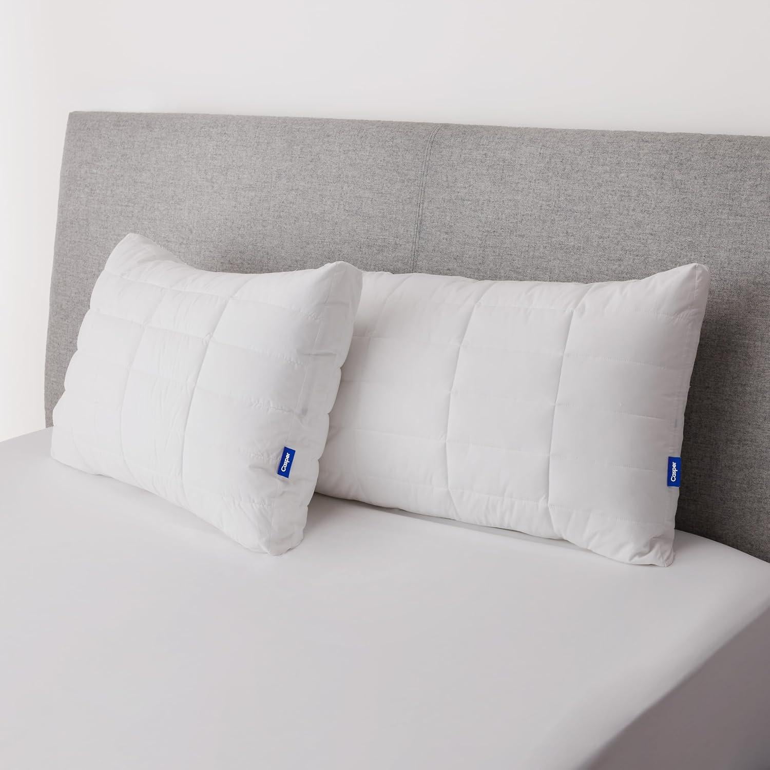 Almohada Acolchada Selecta Esencial Casper, Reina Ajustable