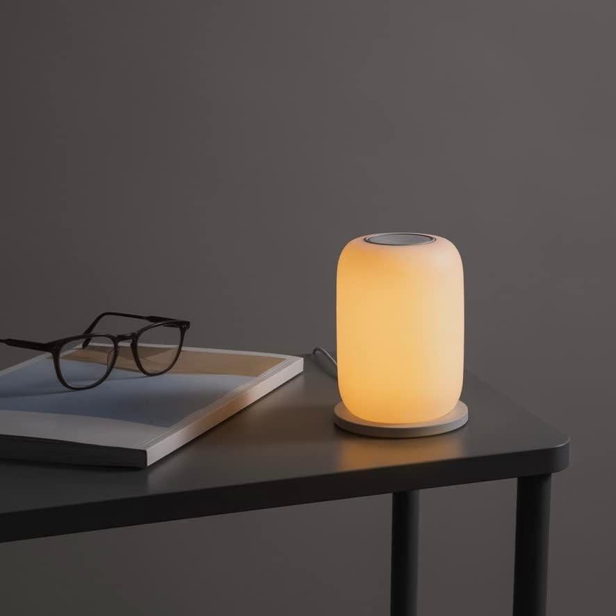 Lámpara de Mesa Casper Glow, Luz de Sueño, Blanco, Táctil