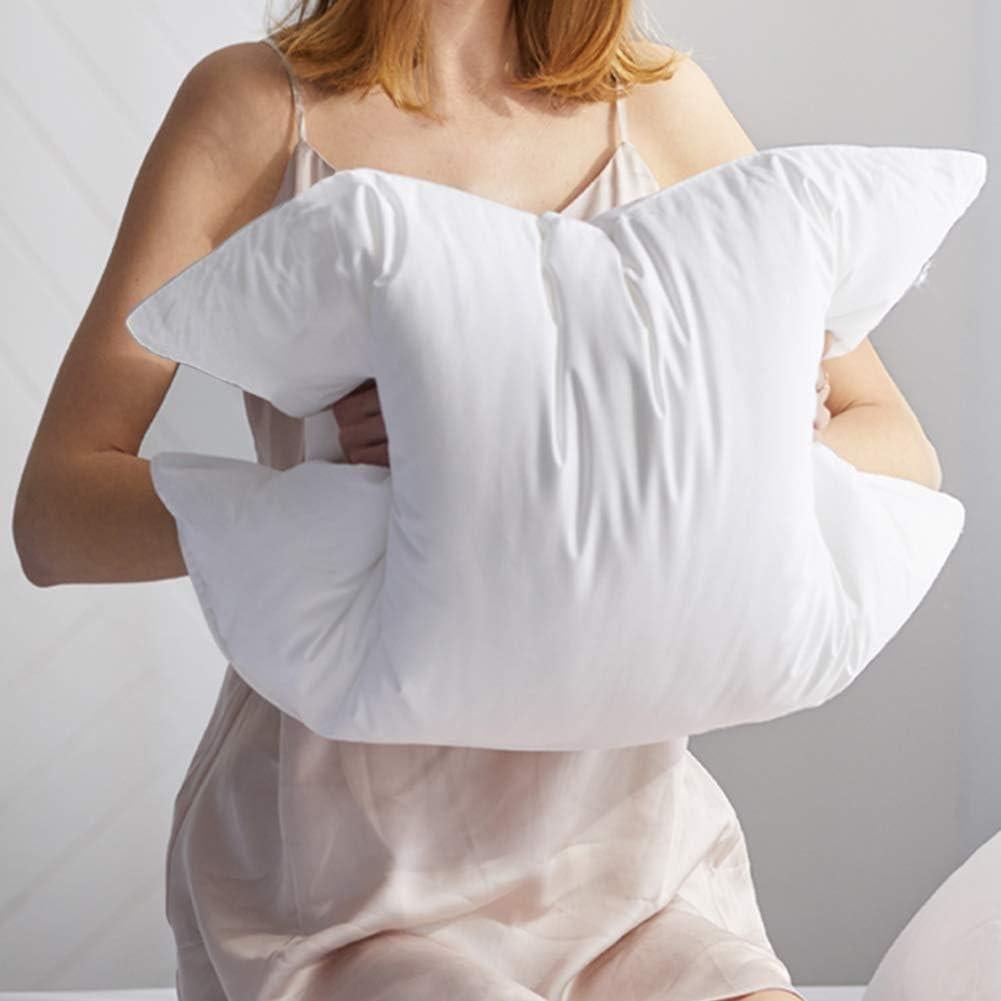 Juego de 2 almohadas de plumas AIKOFUL tamaño Queen 50.8x71.1 cm