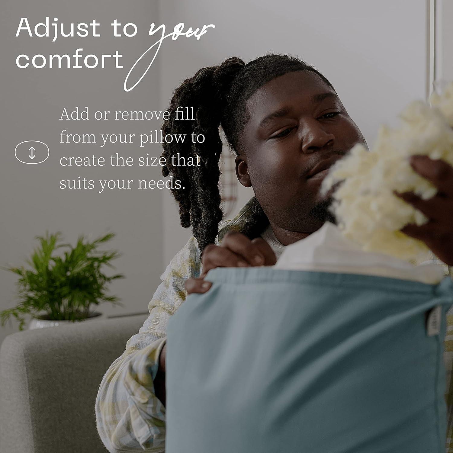 Cojines Decorativos Coop Home Goods 20x20 cm Pack de 2 Blanco