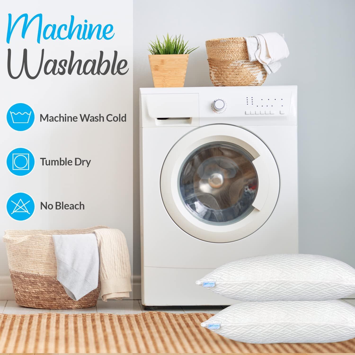 Almohada viscoelástica ajustable Elif Home Goods Queen