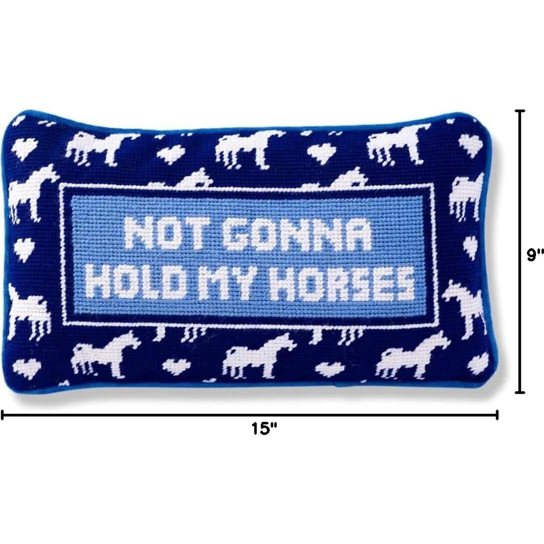 Cojín Decorativo FURBISH Sostenme Mis Caballos 23x38 cm