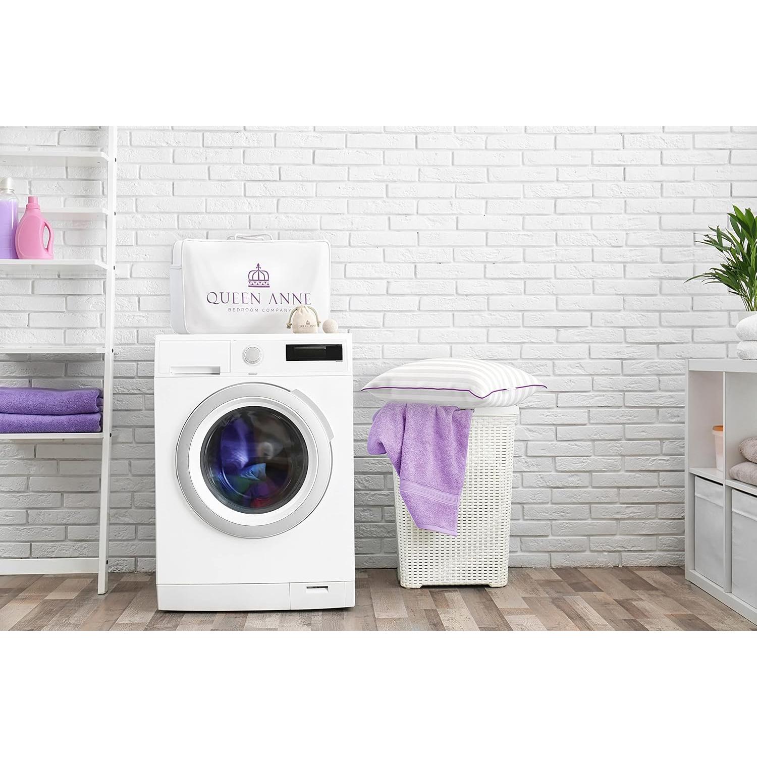 Almohada Hipoalergénica Queen Anne Reina Media - Algodón