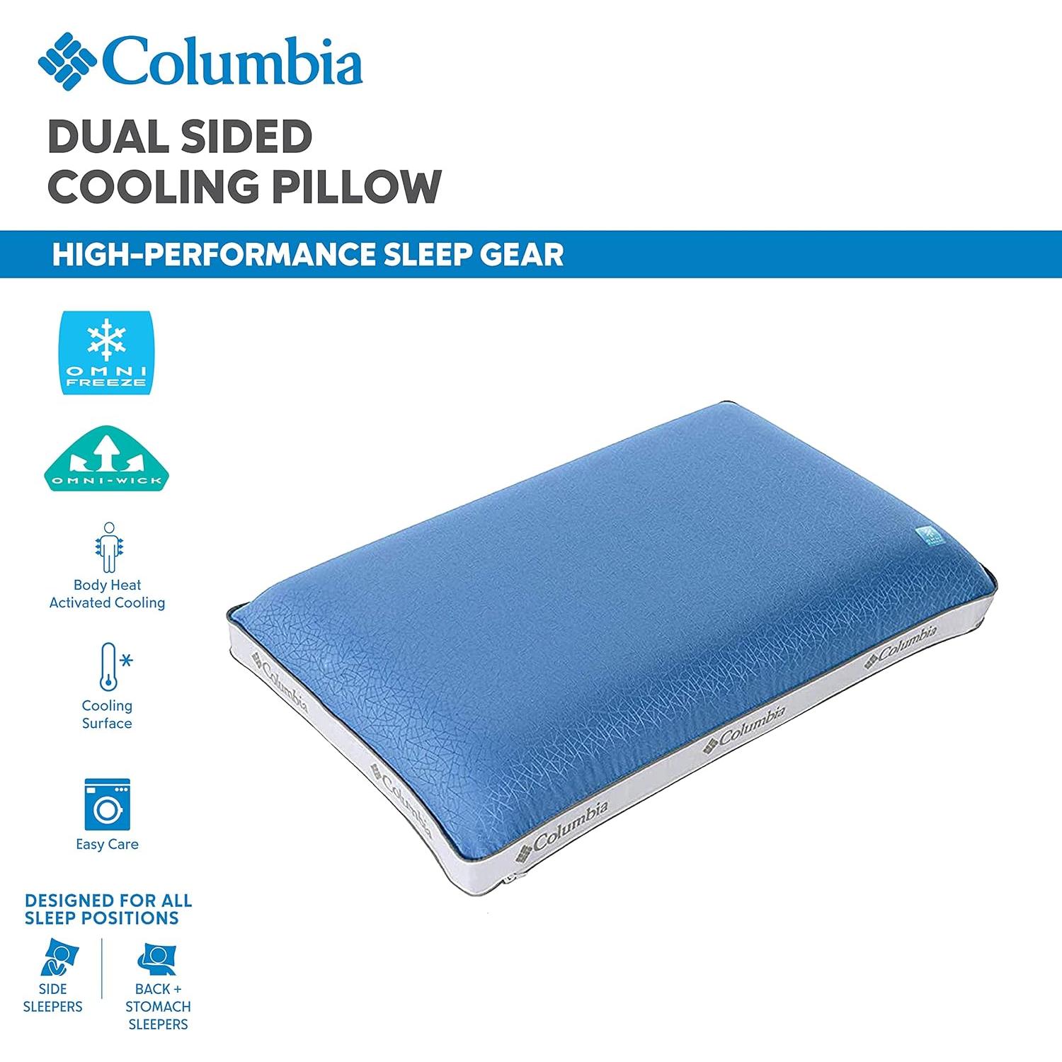 Almohada de Espuma con Memoria Columna Reina Refrigerante