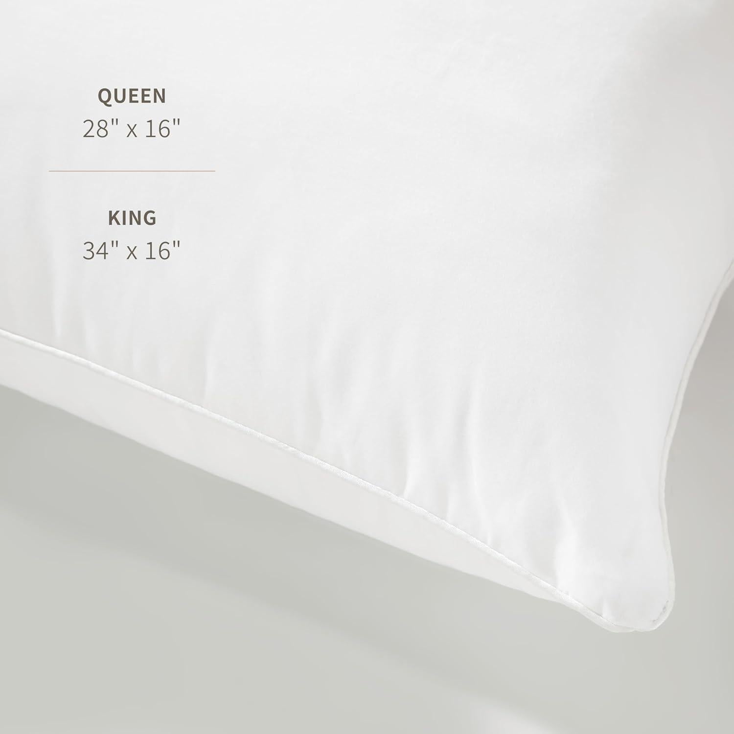 Almohada Alternativa de Plumas Saatva - Hipoalergénica 71x41cm