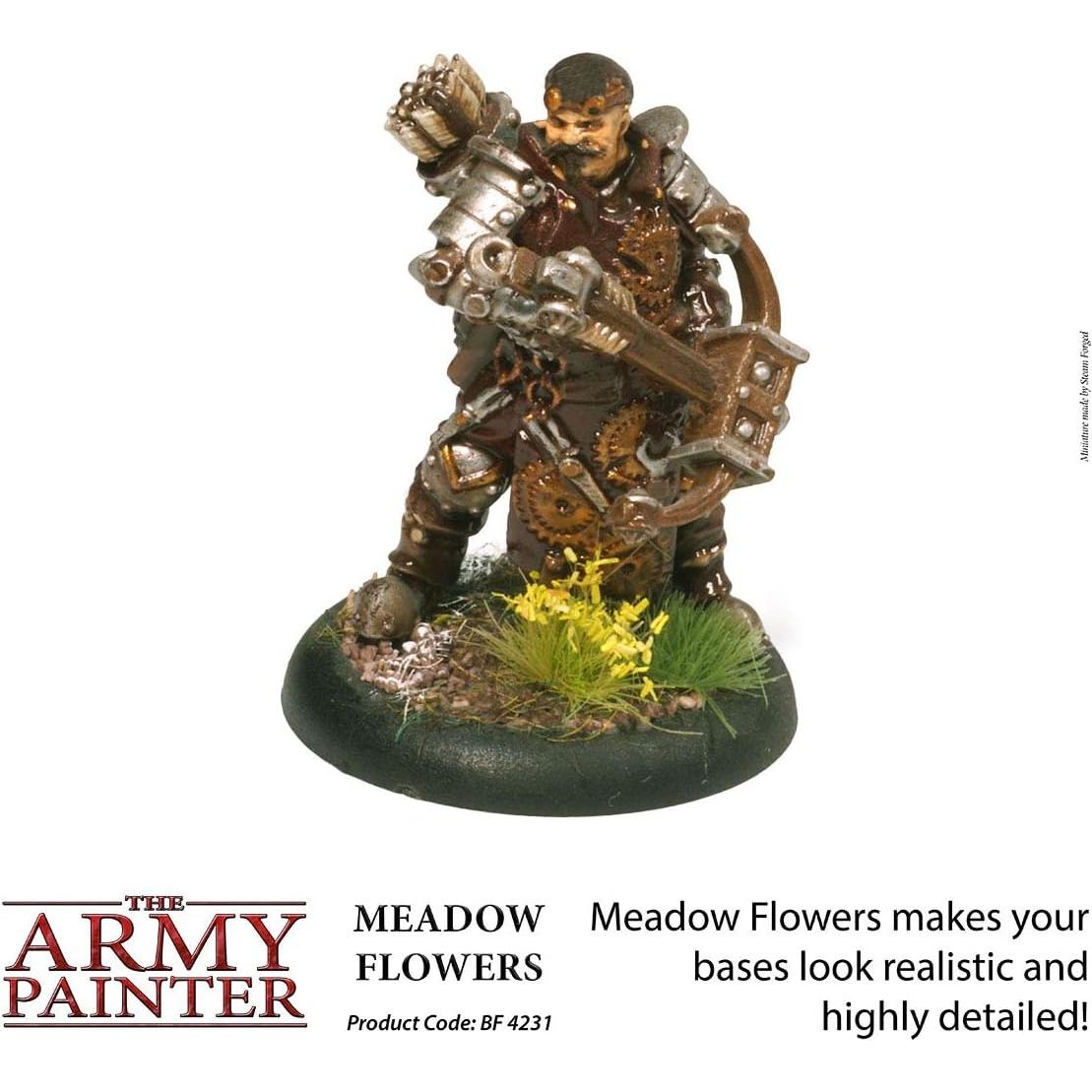 Kit de Terreno de Flores de Pradera El Pintor del Ejército - 77 Pcs