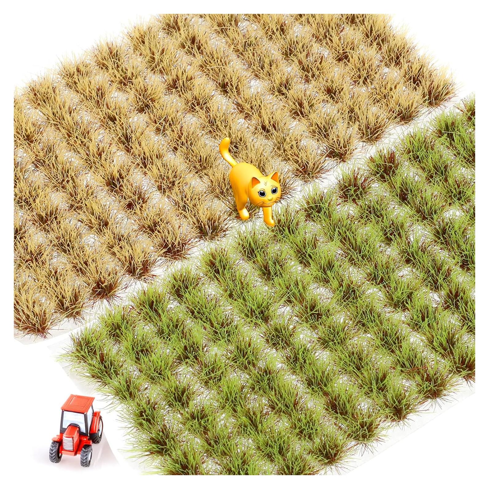 Hierba Estática KALIONE 208 PCS para Modelos DIY - Multicolor