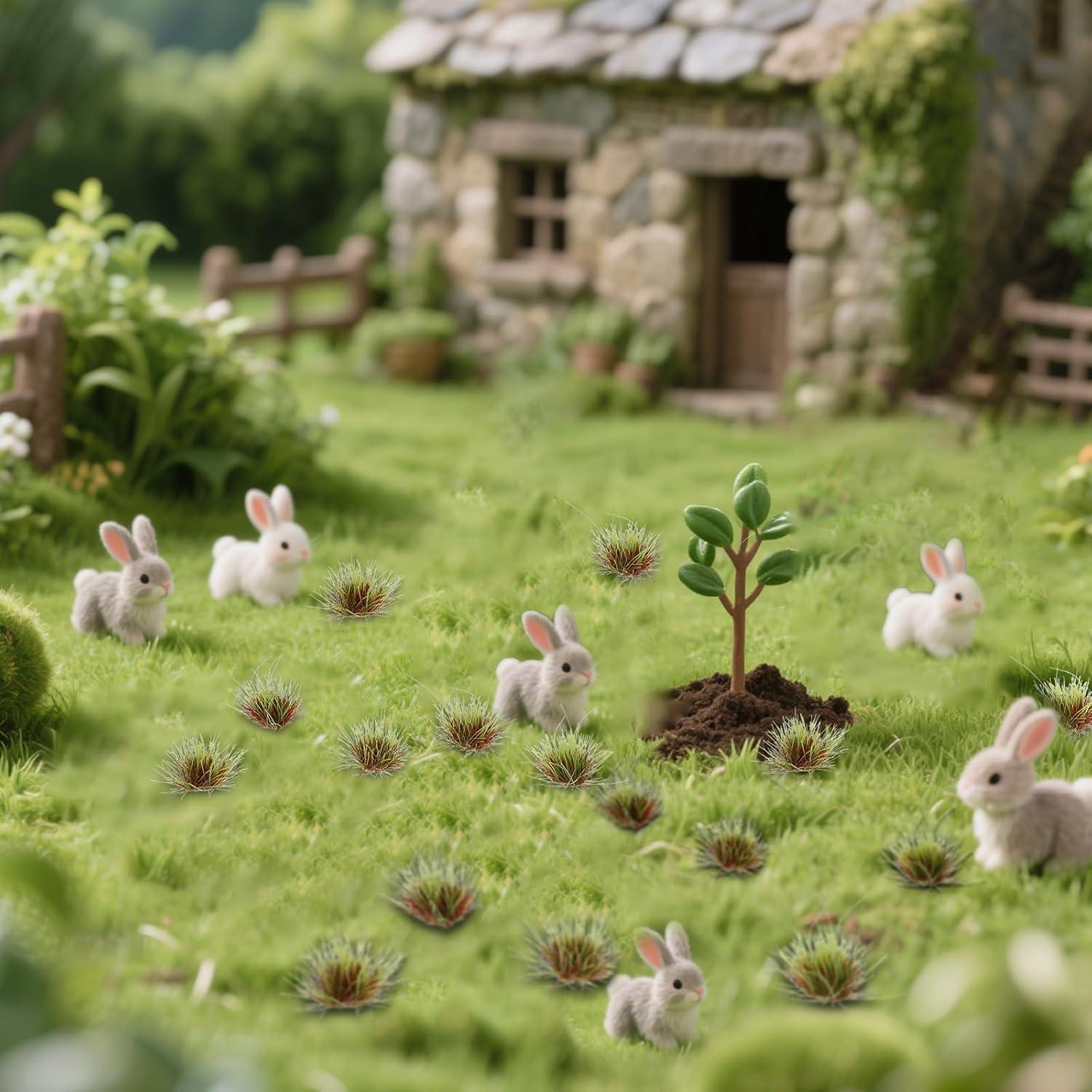 Hierba Estática KALIONE 208 PCS para Modelos DIY - Multicolor