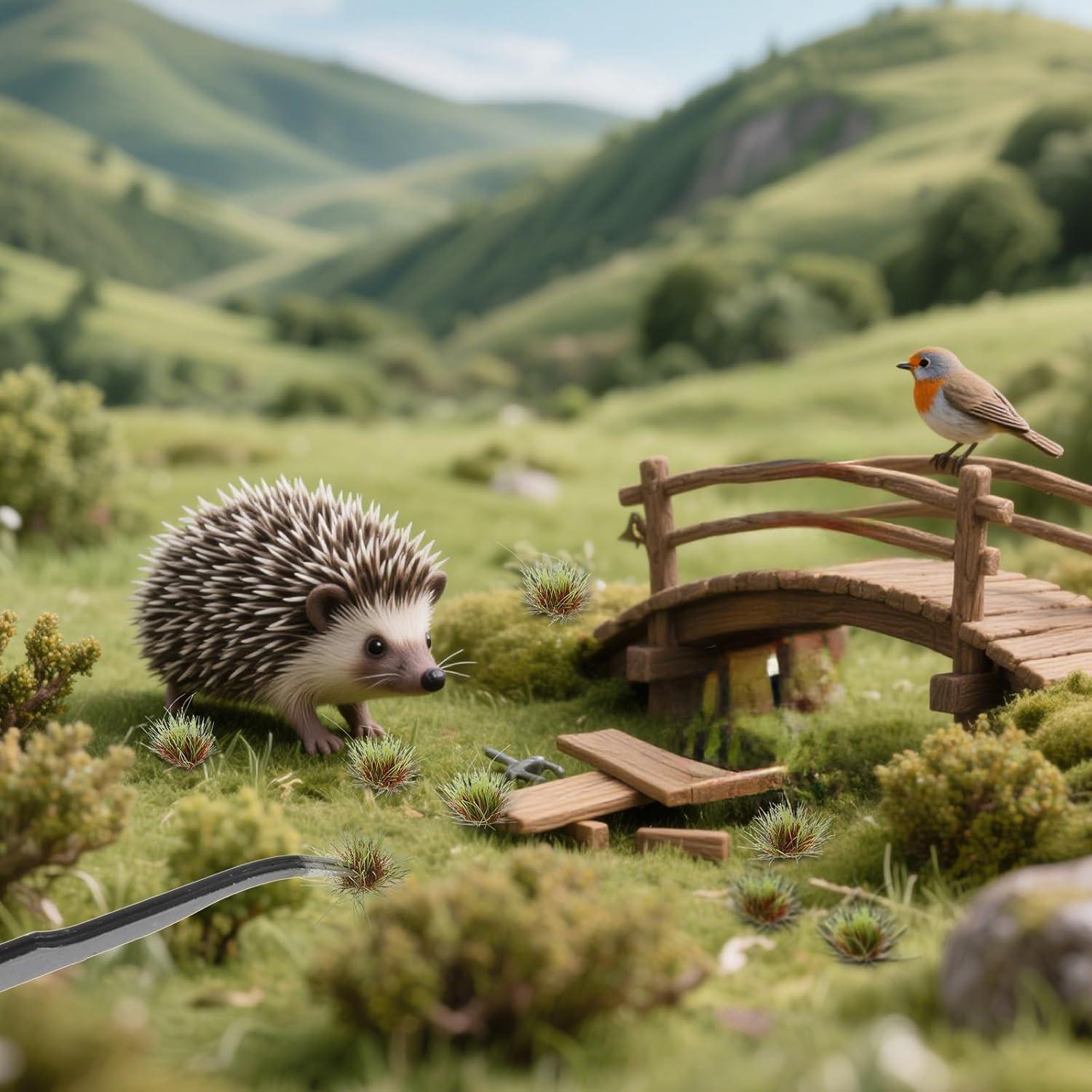 Hierba Estática KALIONE 208 PCS para Modelos DIY - Multicolor