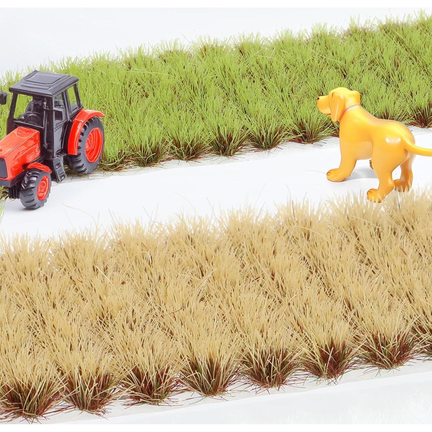 Hierba Estática KALIONE 208 PCS para Modelos DIY - Multicolor