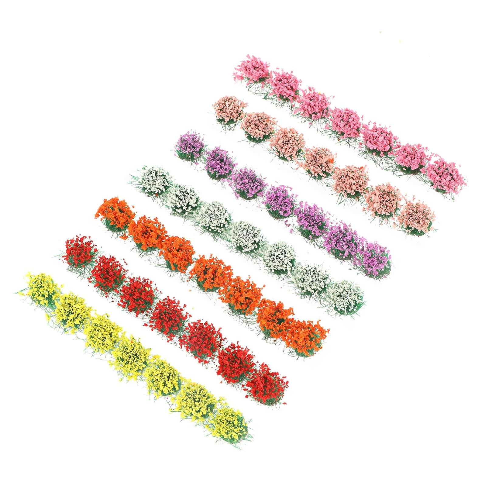 Grupo de Flores Miniatura Giantree 49 Pcs para Manualidades