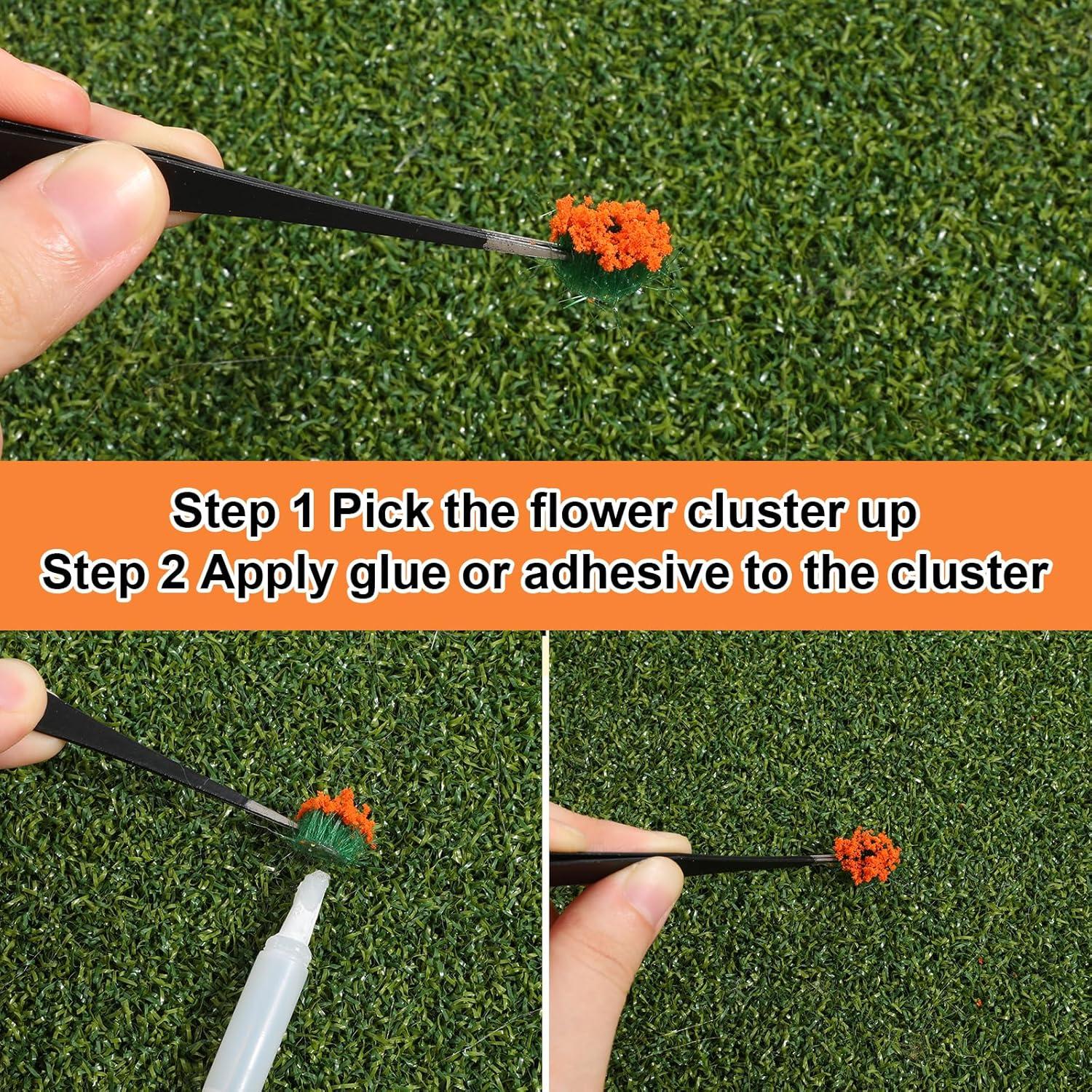 Grupo de Flores Miniatura Giantree 49 Pcs para Manualidades