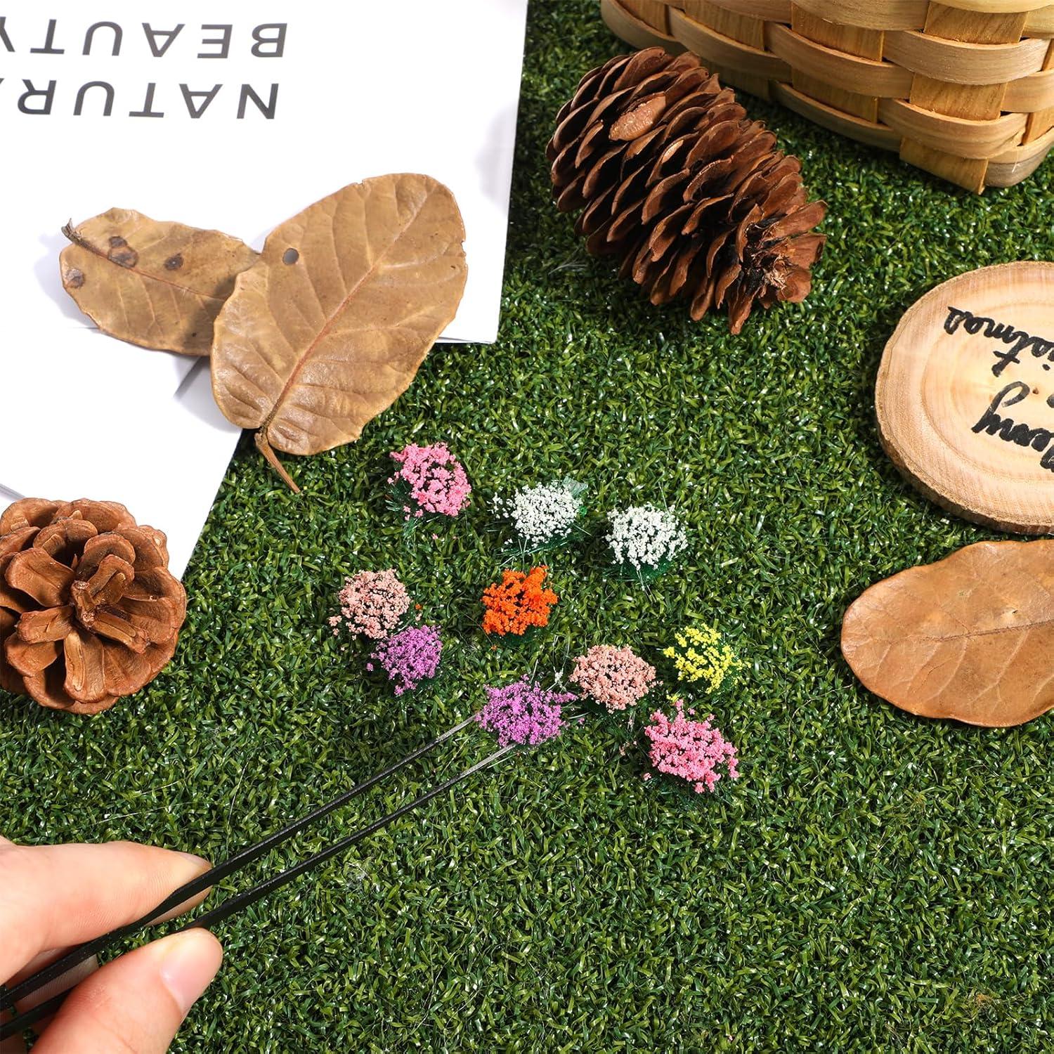 Grupo de Flores Miniatura Giantree 49 Pcs para Manualidades