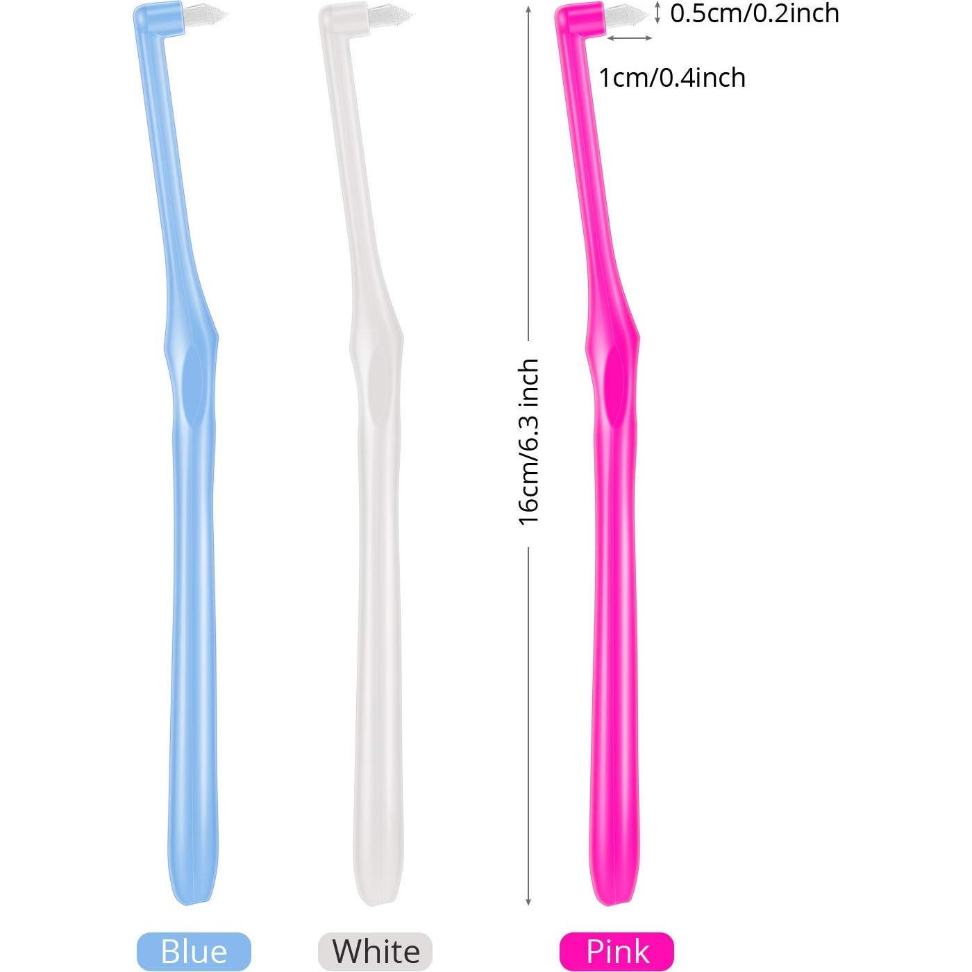 Boao 6 Cepillos de Dientes Tufted Suaves Interdentales