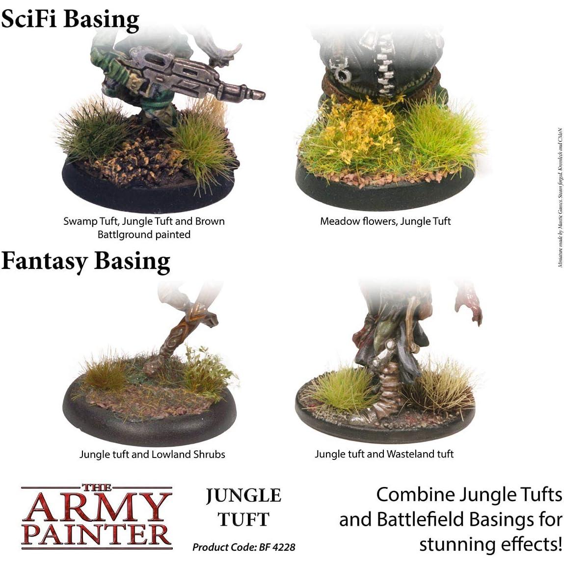 Hierba de Jungla The Army Painter | 3 Tamaños | Modelado Realista