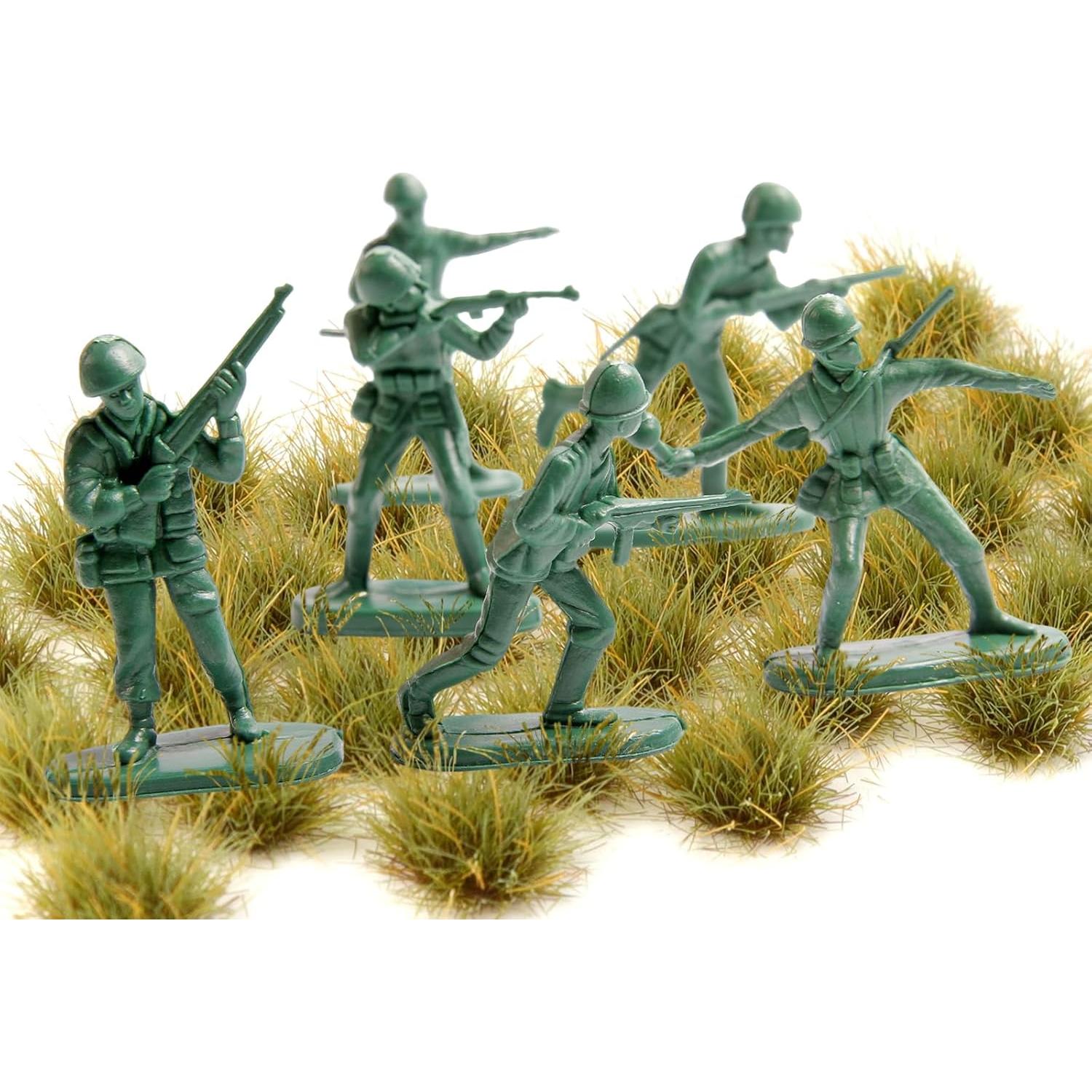 32 Piezas de Tuft de Hierba Estática Loghohu para Diorama