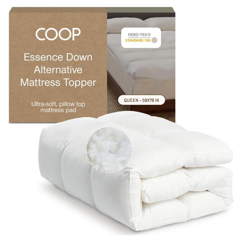 Cubierta de Colchón Reina Coop Home Goods Esencia 2" Lujosa