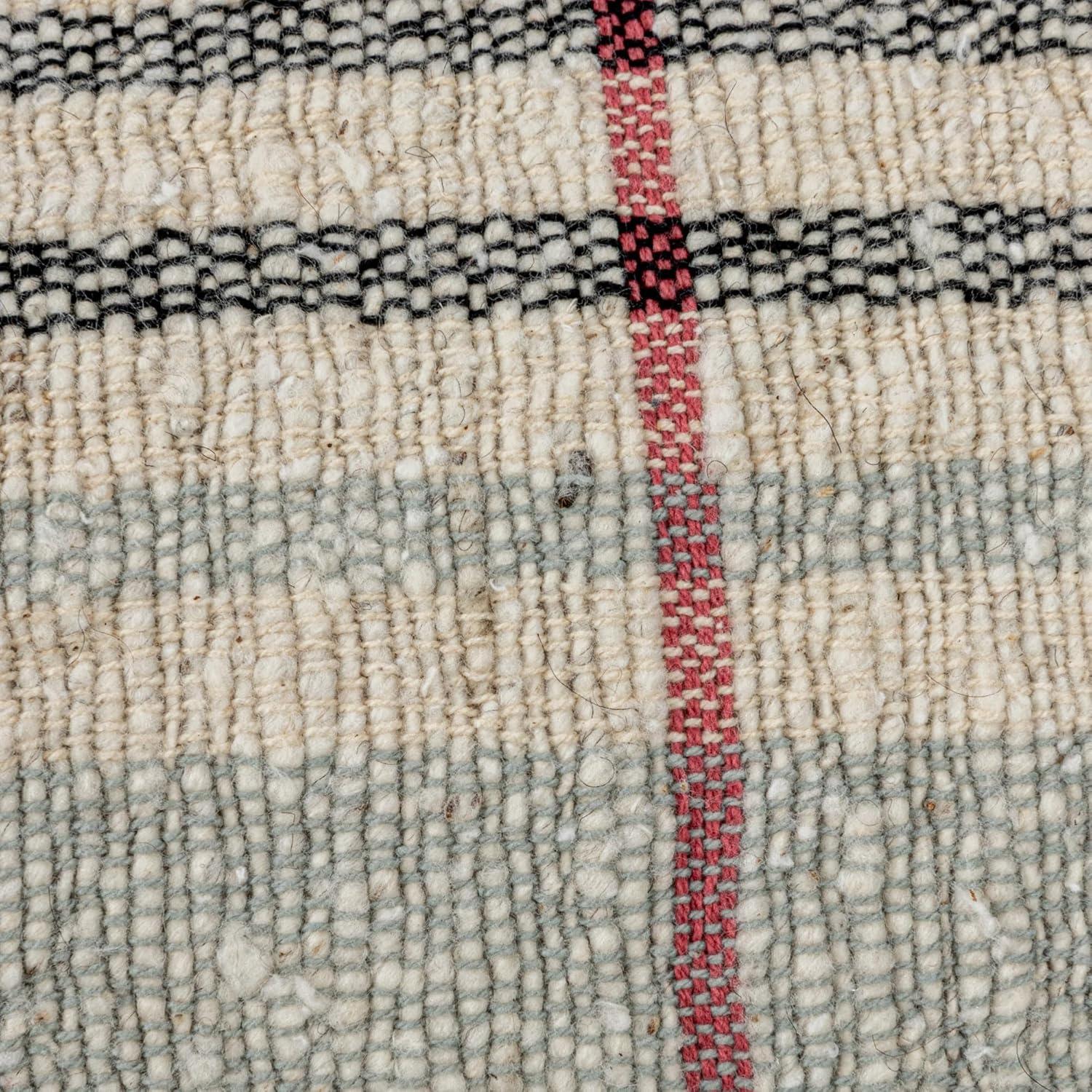 Almohada Decorativa Cuadrada Creative Co-Op 50.8cm Rayas Multicolor