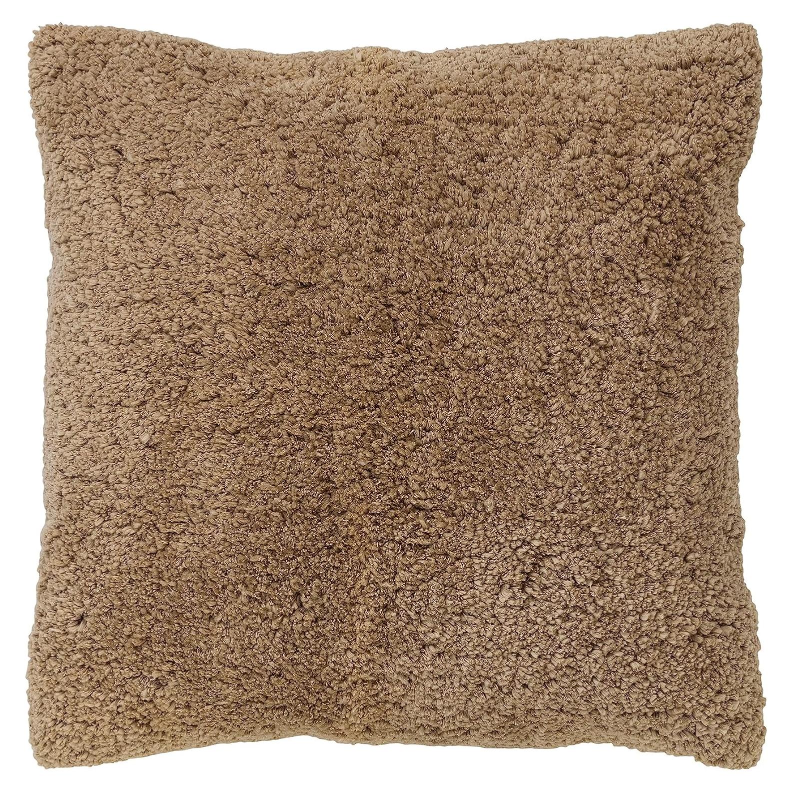 Almohada Cuadrada Acolchada 45.72 cm Algodón Mostaza Creative Co-Op