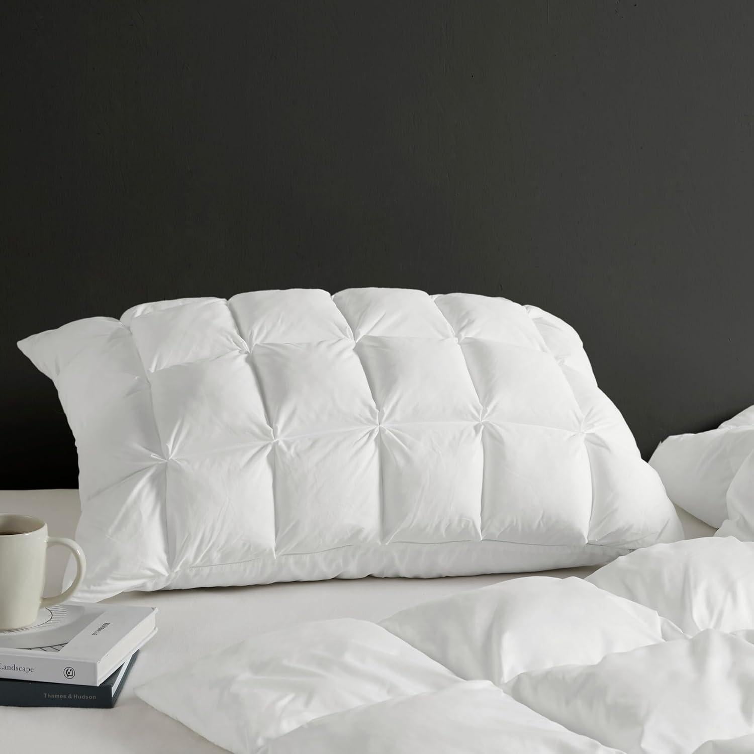 Funda de Almohada Estándar Madison Park Stay Puffed Microfibra