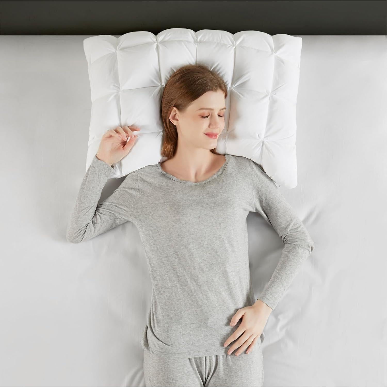 Funda de Almohada Estándar Madison Park Stay Puffed Microfibra