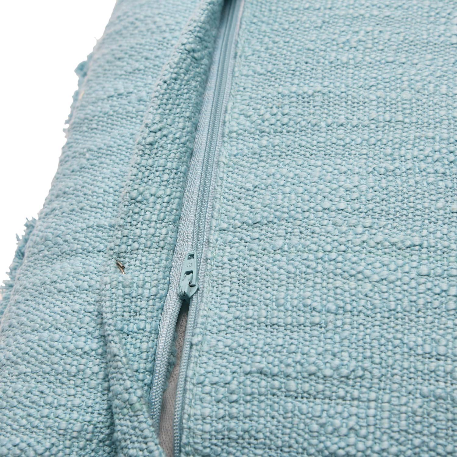 Almohada Decorativa Cuadrada Co-Op Creativo Algodón 45.72cm Azul Claro