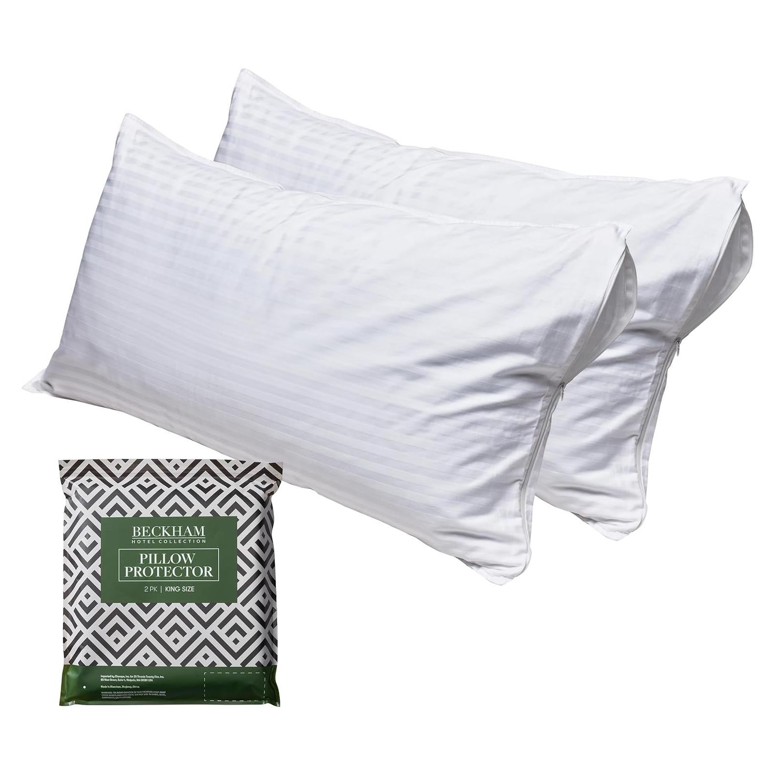 Protector de Almohada King Beckham Hotel Collection 2 Pzas Algodón