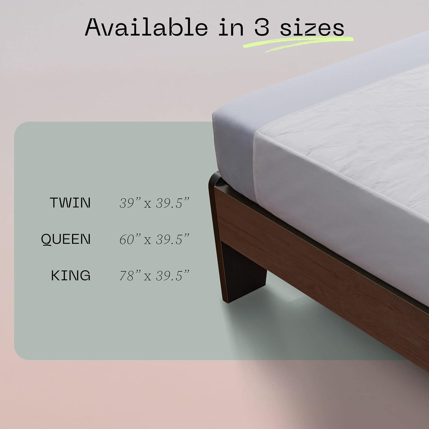 Protector de Cama Impermeable Coop Home Goods Reina 152x100 cm