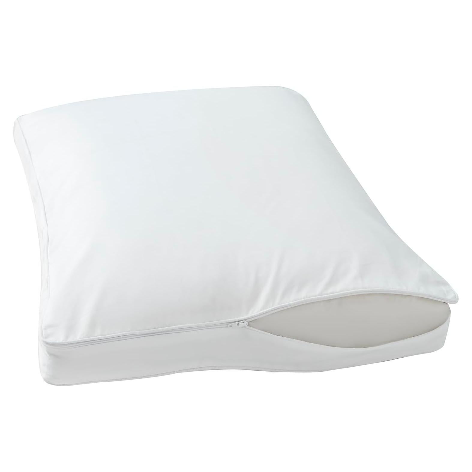 Protector de Almohada Reina STONECREST 600tc Saten con Cremallera