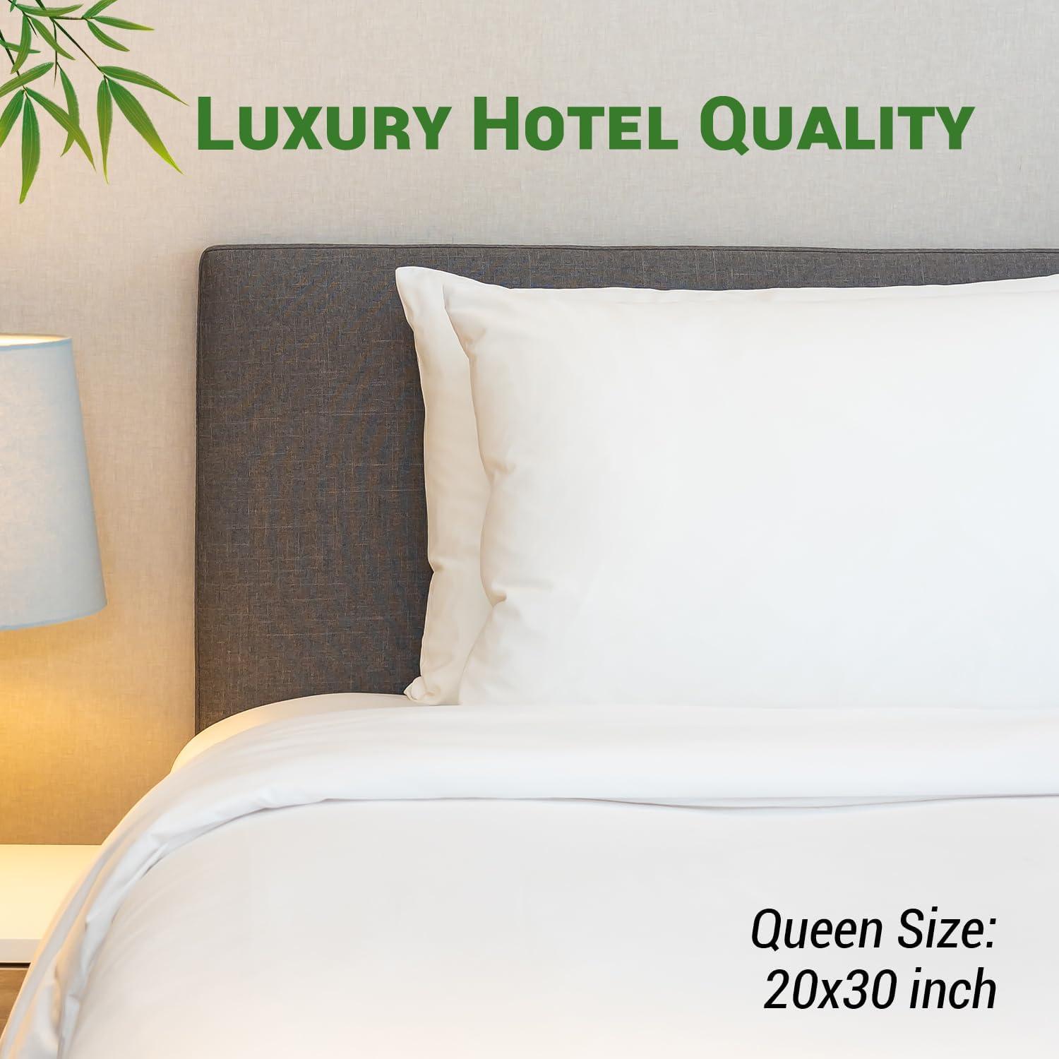 Protector de Almohada Impermeable Gogreen Reina 2 Piezas 50.8x76.2 cm