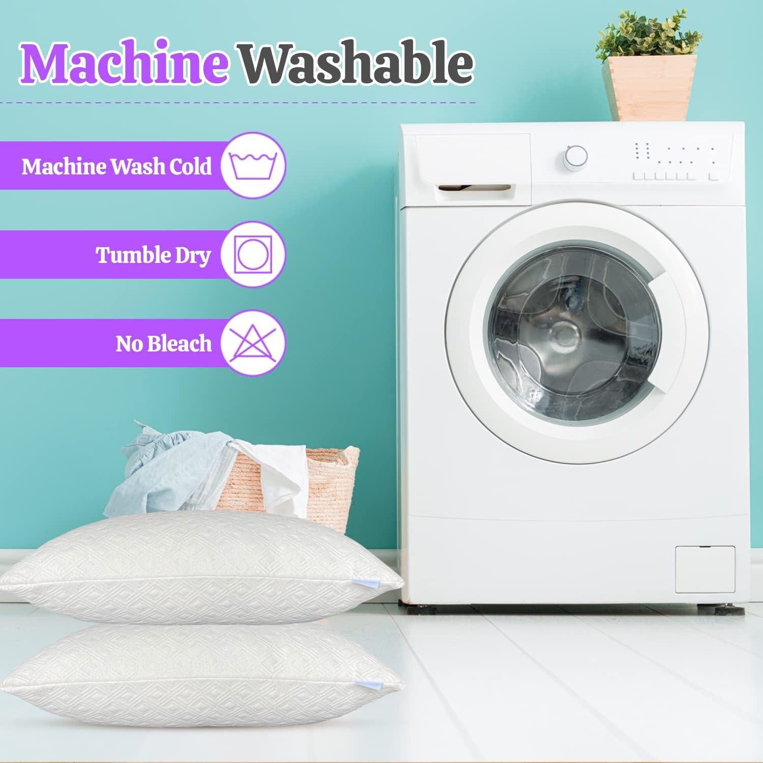 Almohadas Queen Elif Home Goods 2 Piezas Espuma Viscoelástica