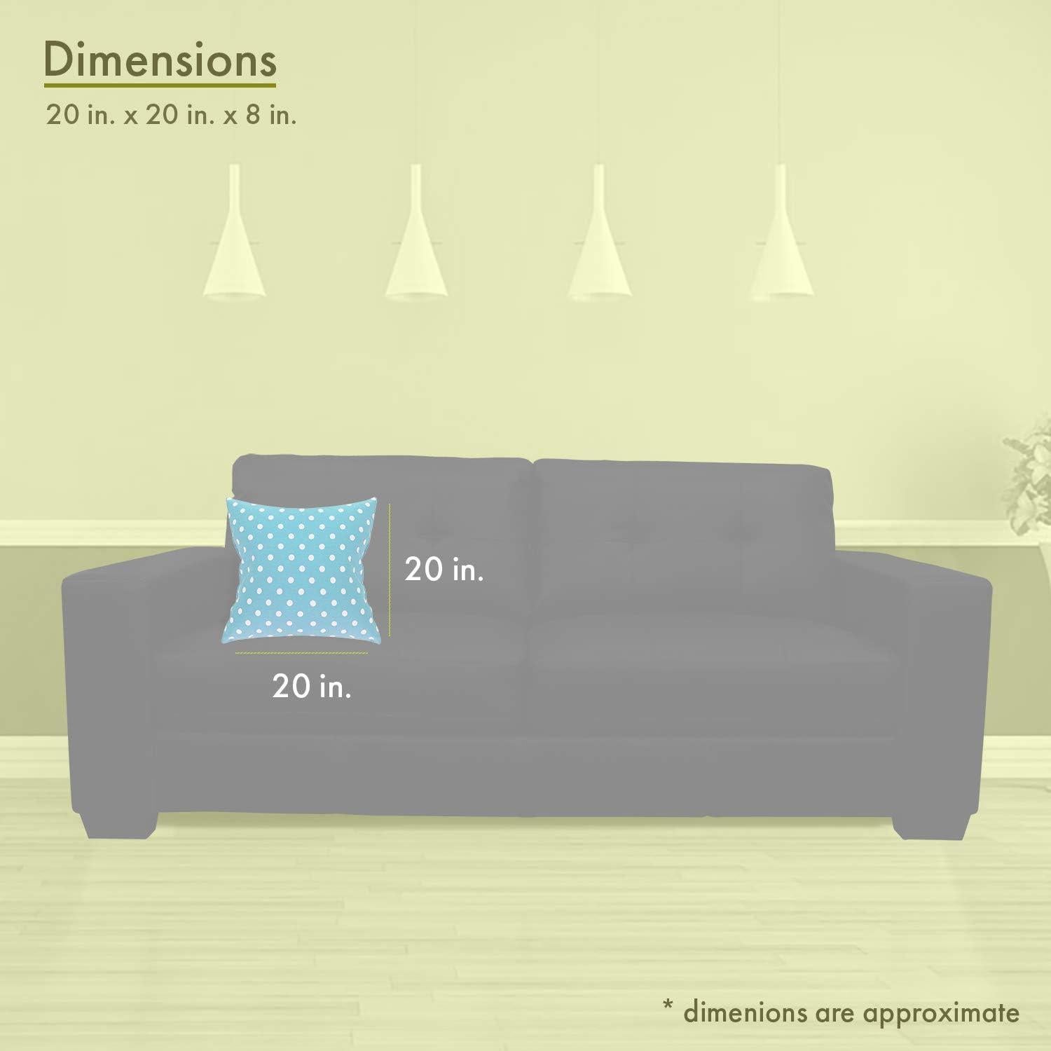 Almohada Decorativa Grande Majestic Home Acuamarina 50x20 cm