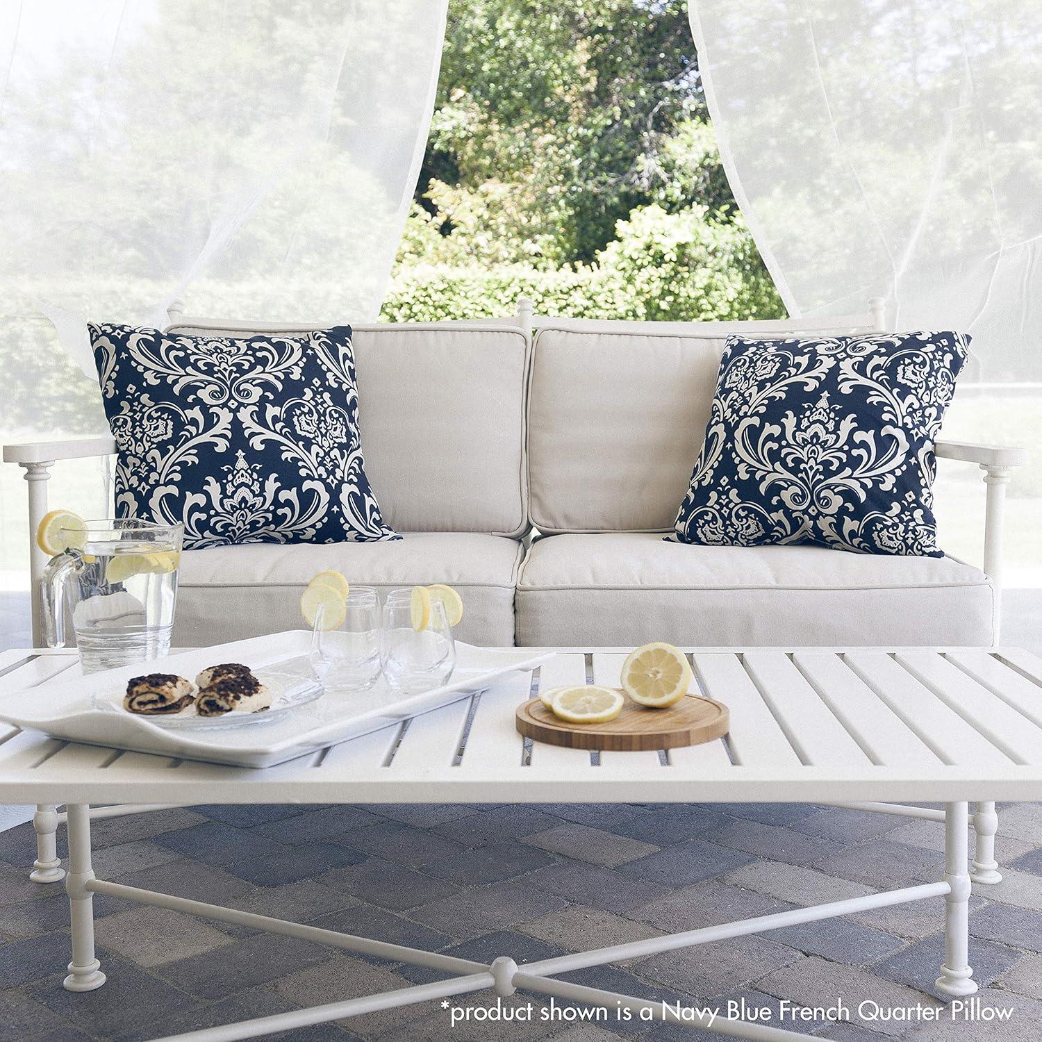 Almohada Decorativa Grande Majestic Home Acuamarina 50x20 cm