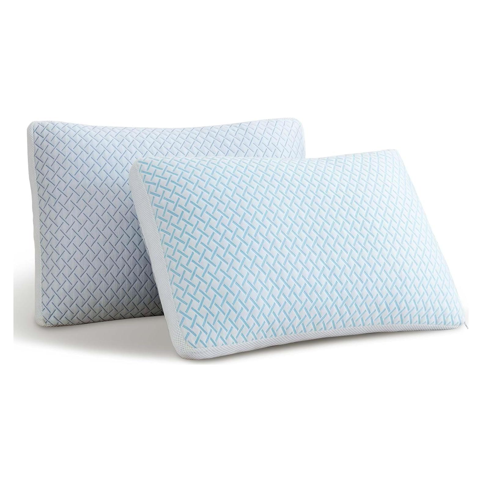 Juego de 2 almohadas hipoalergénicas Alkyonos tamaño Queen
