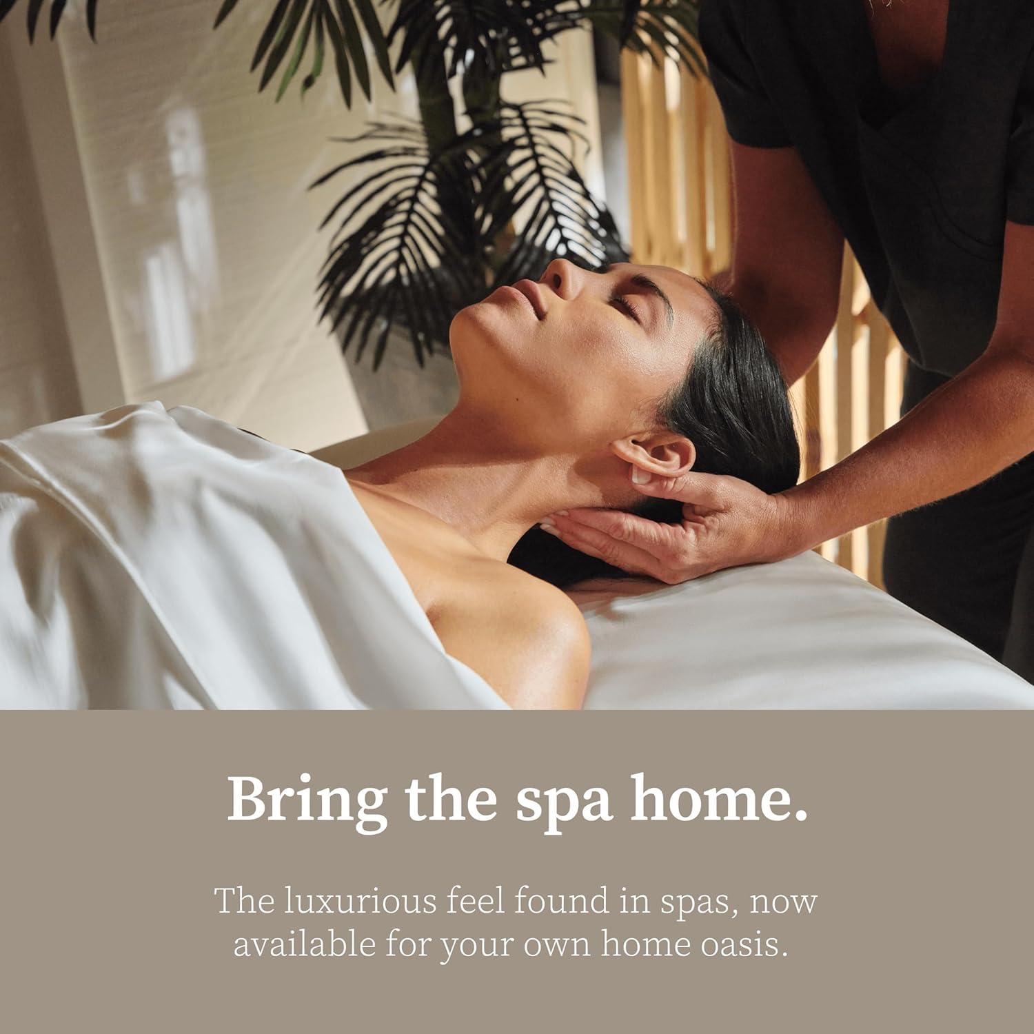 Juego de Sábanas Coop Home Goods SoftSpa 4 Piezas Reina Blanco