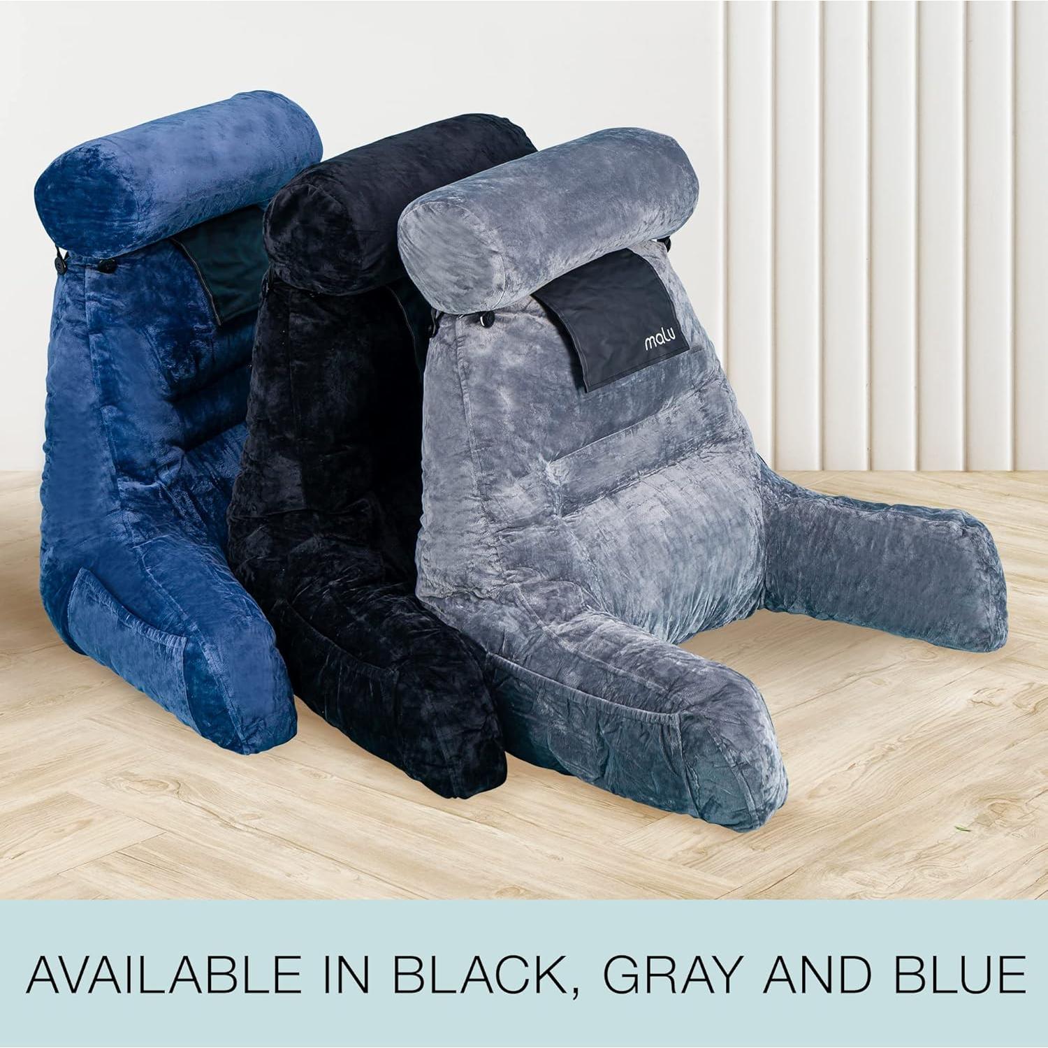 Almohada de Lectura Ergonómica Malu Extra Grande con Soporte