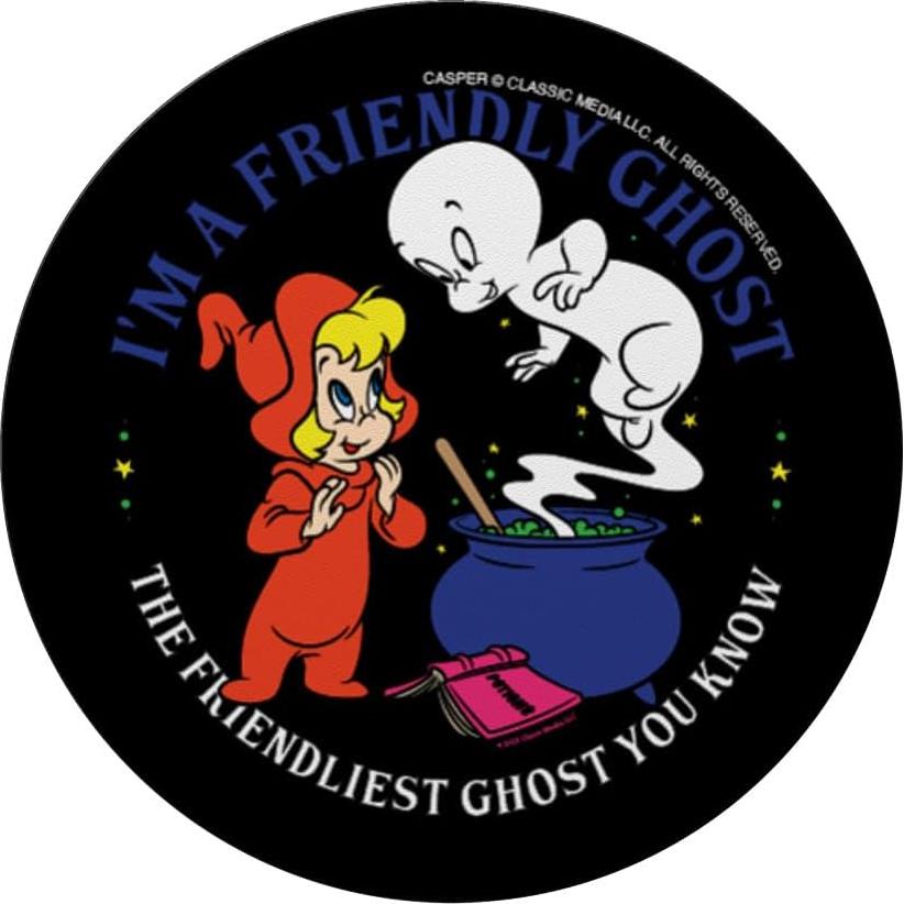 PopSockets PopGrip Estándar Casper el Fantasma Amigable Halloween
