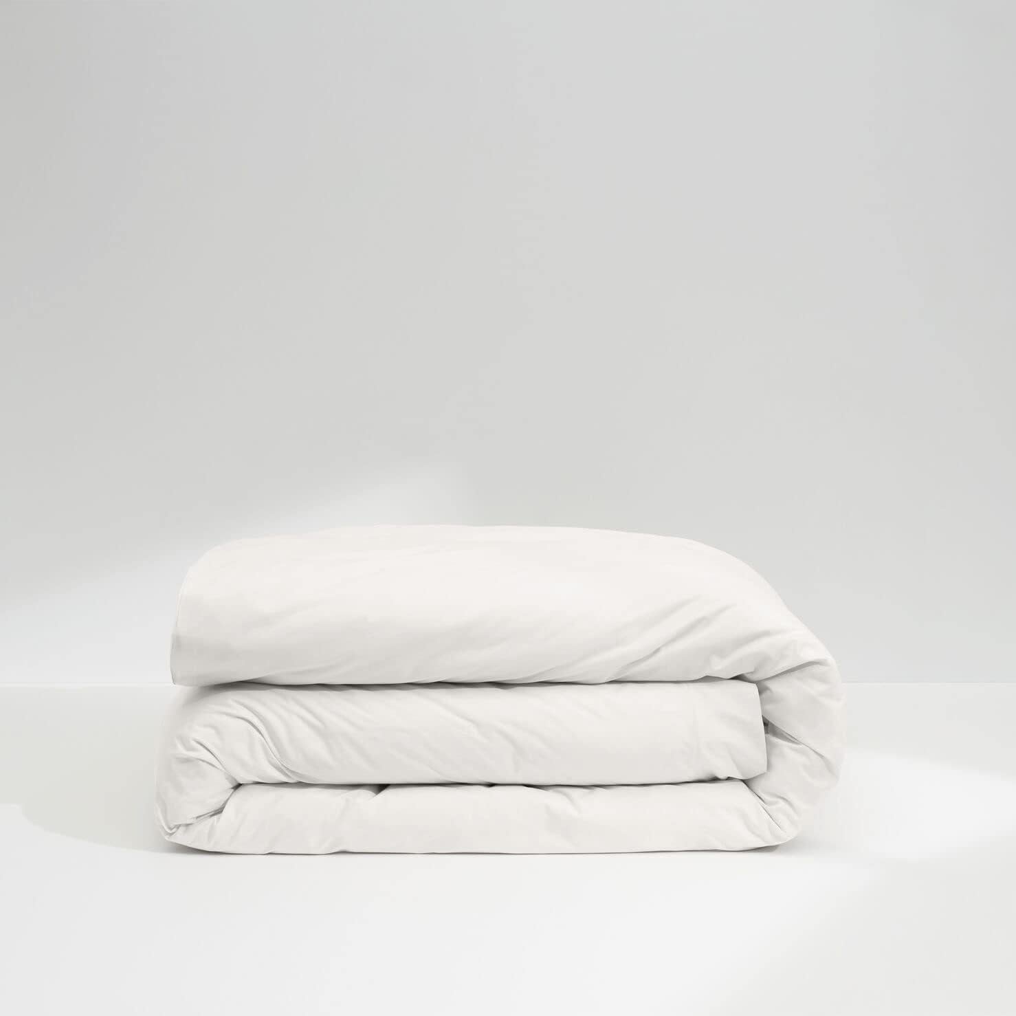 Juego de Sábanas Percale Casper Rey California 100% Algodón Blanco