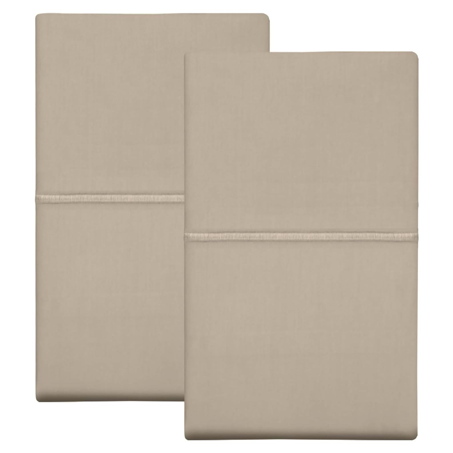 Funda de Almohada 100% Algodón Feather & Stitch 500TC 50.8x76.2cm