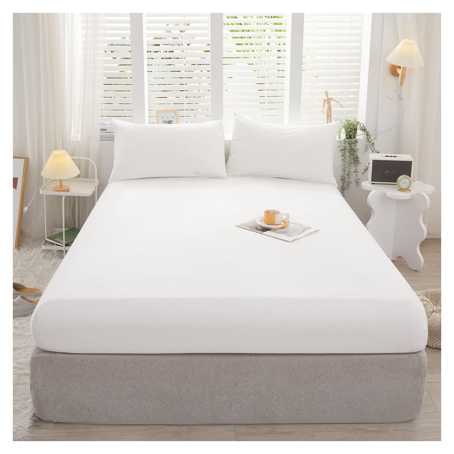 Sábanas Ajustables Reina LIFETOWN Algodón Jersey 1+2 Piezas