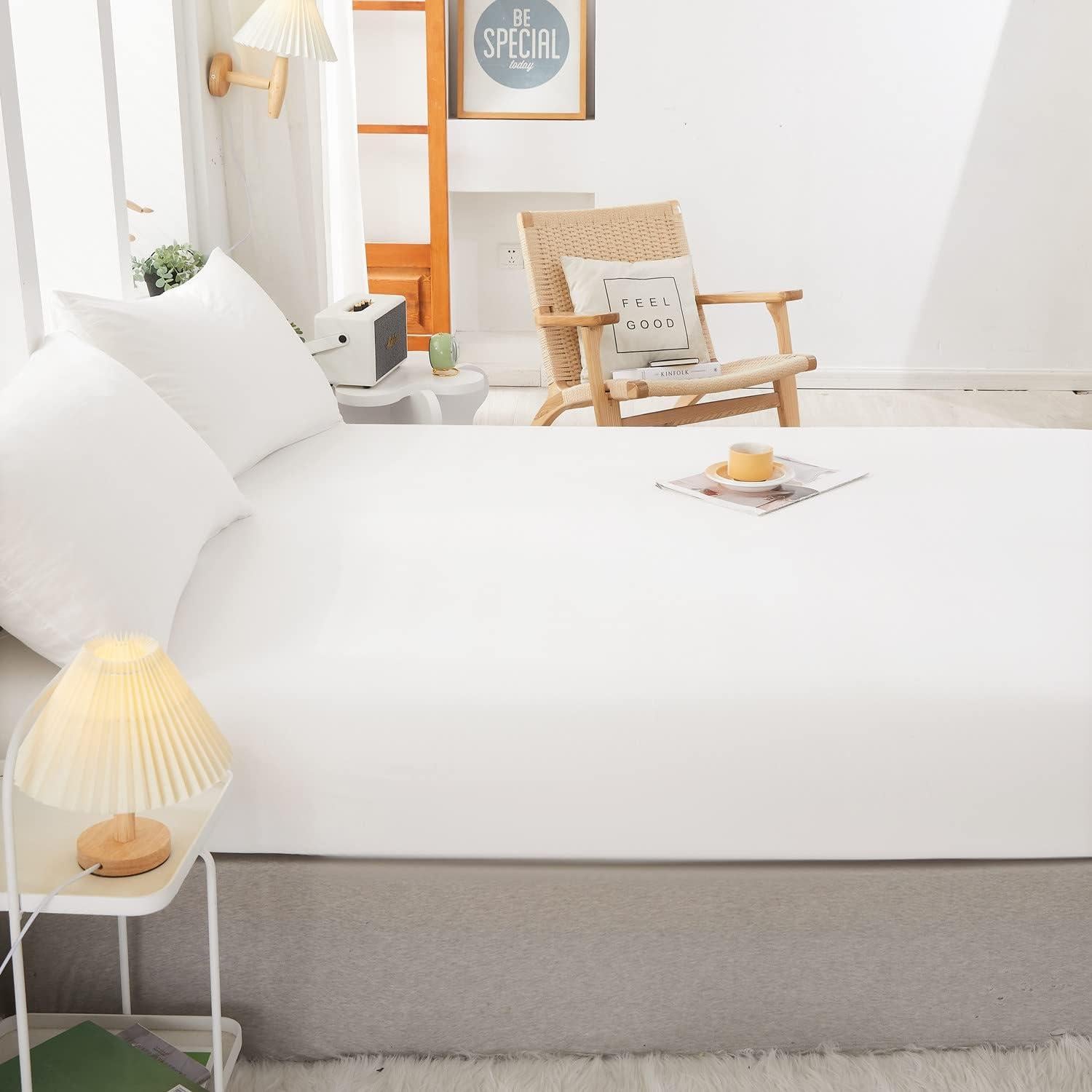 Sábanas Ajustables Reina LIFETOWN Algodón Jersey 1+2 Piezas