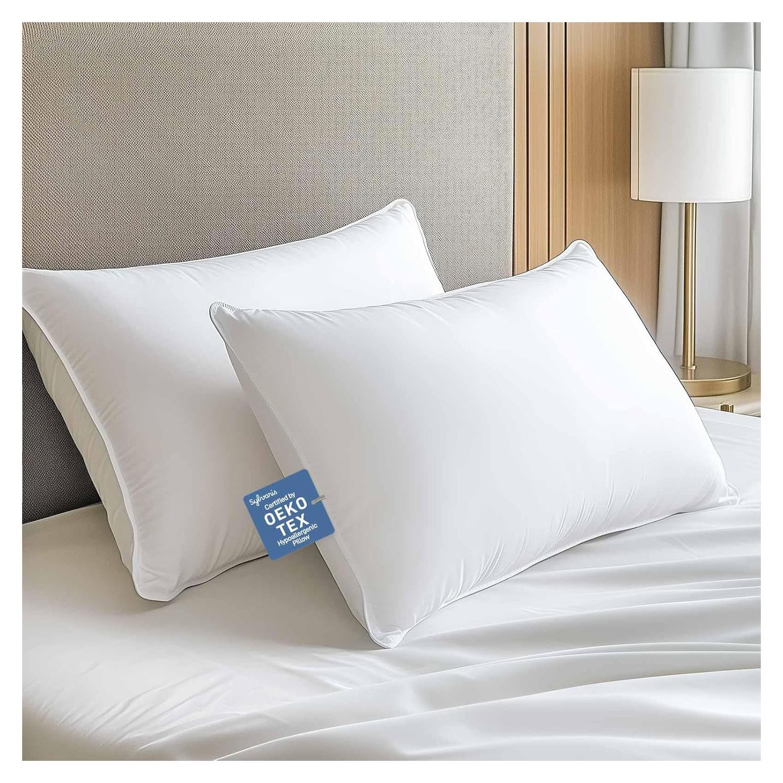 Almohadas Hipoalergénicas Sylvaris King 2 Piezas Viscosa Bambú