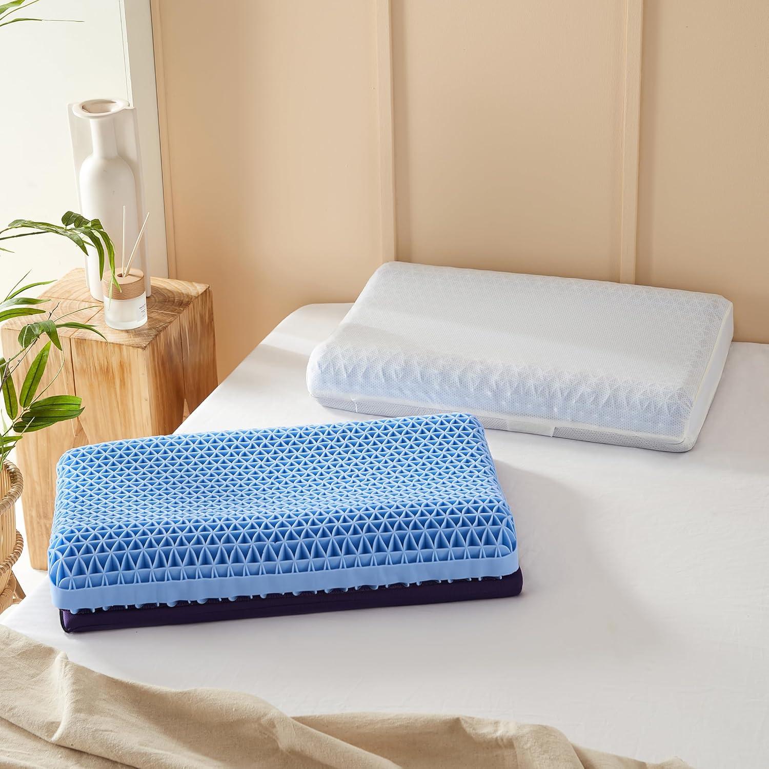 Almohada Berklan Ajustable de Malla 60x40 cm Soporte Ergonómico