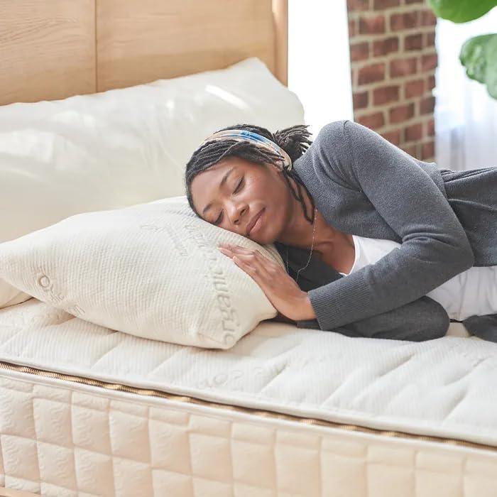 Almohada de Láttex Sólido Orgánico Naturepedic Reina