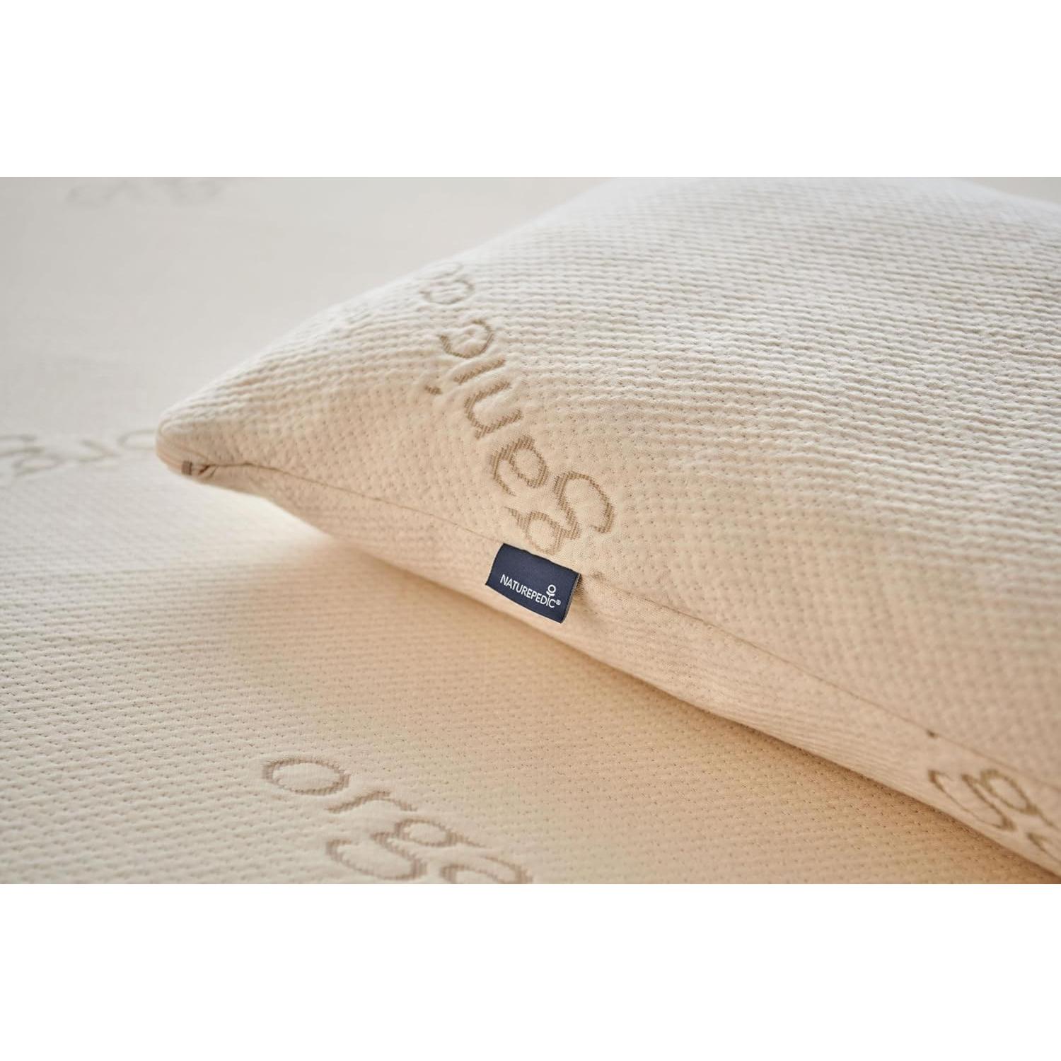 Almohada de Láttex Sólido Orgánico Naturepedic Reina