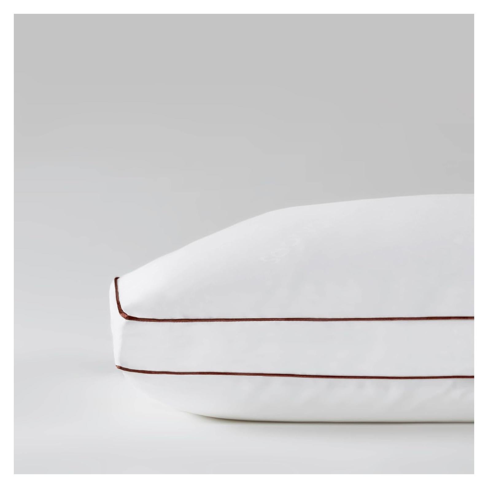 Almohada de Láttex Saatva Rey - Altura Estándar 10 cm - Hipoalergénica